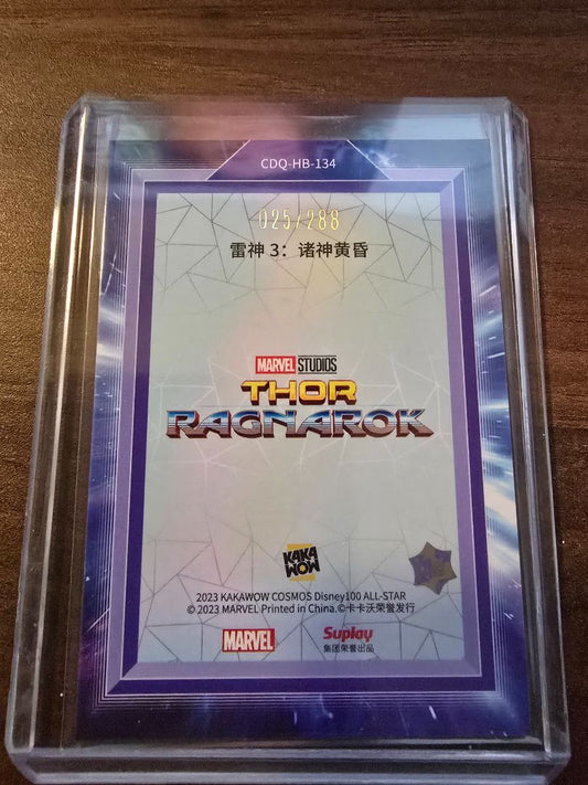Thor Ragnarok (Cast Variant) Cosmos Disney Movie Poster Card 025/288