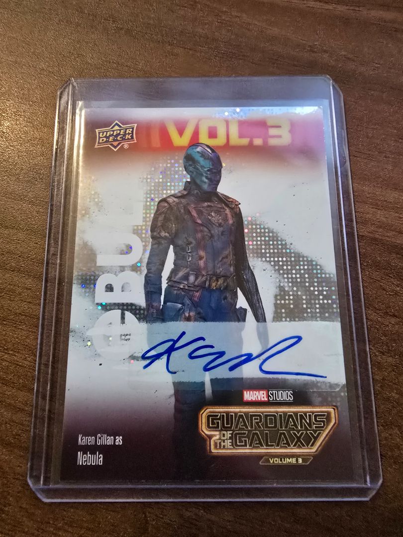 Upper Deck Guardians Of The Galaxy Vol.3 AUTO Karen Gillan 23/50