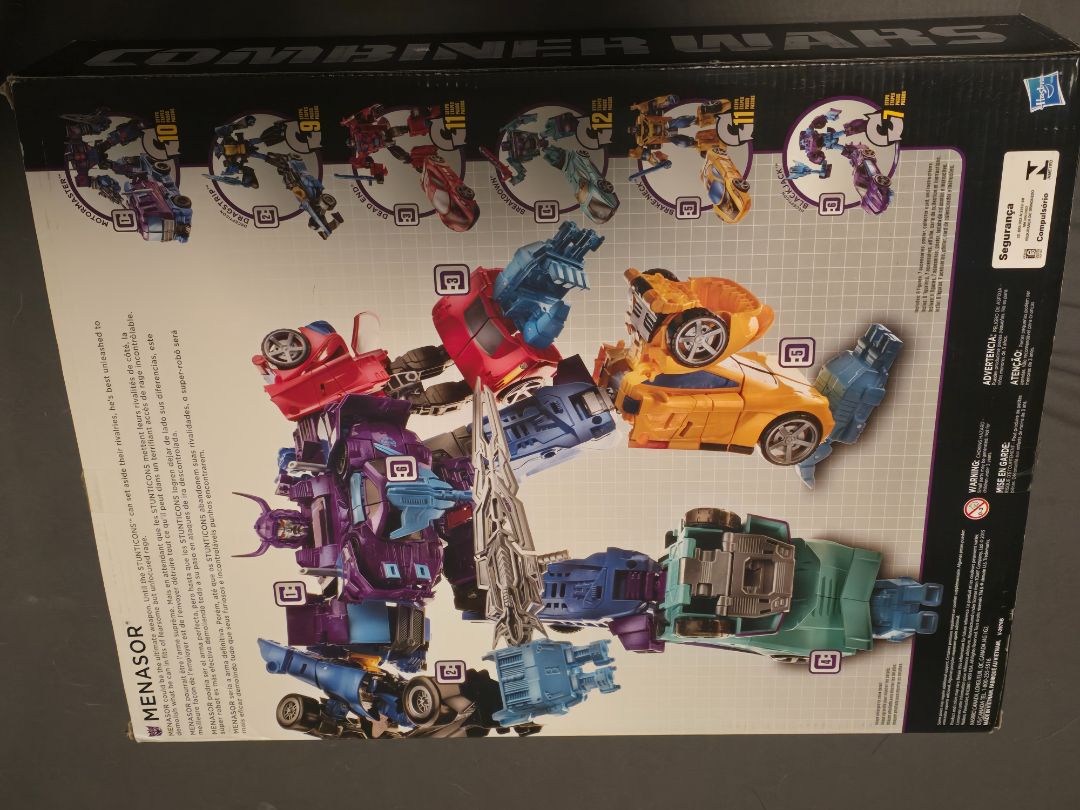 Hasbro Transformers Combiner Wars G2 Menasor Stunticons Box Set