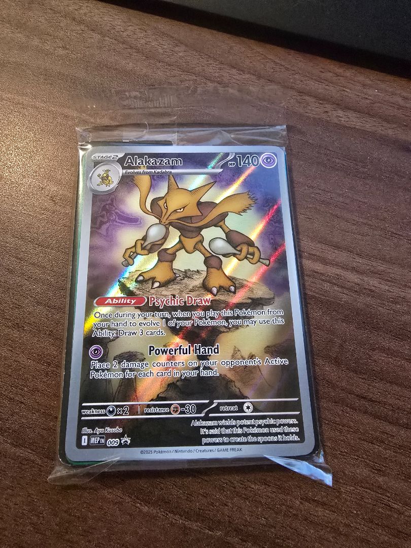 Alakazam - 009 - ME: Mega Evolution Promo (MEP)