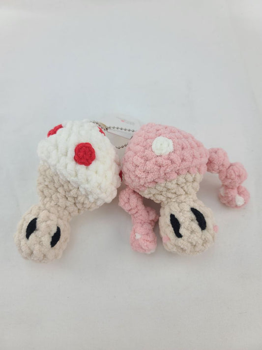 Handmade Fidget Inspired by Toad and Toadette