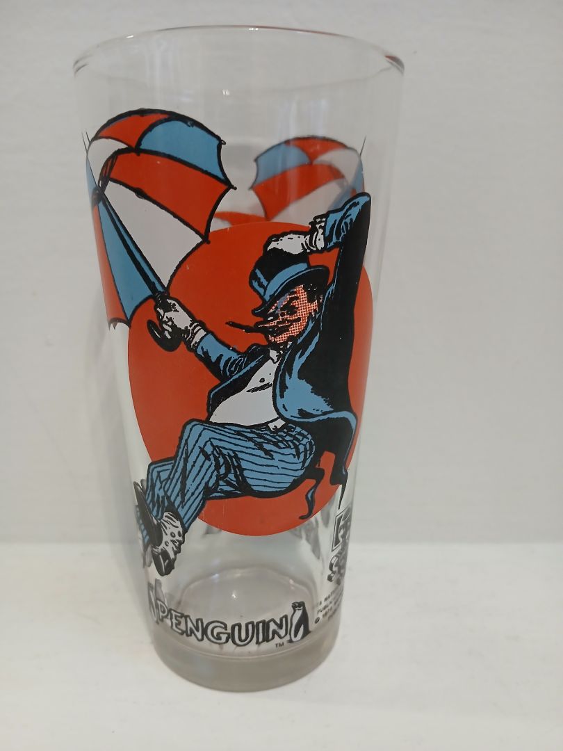 Penguin Pepsi Glass
