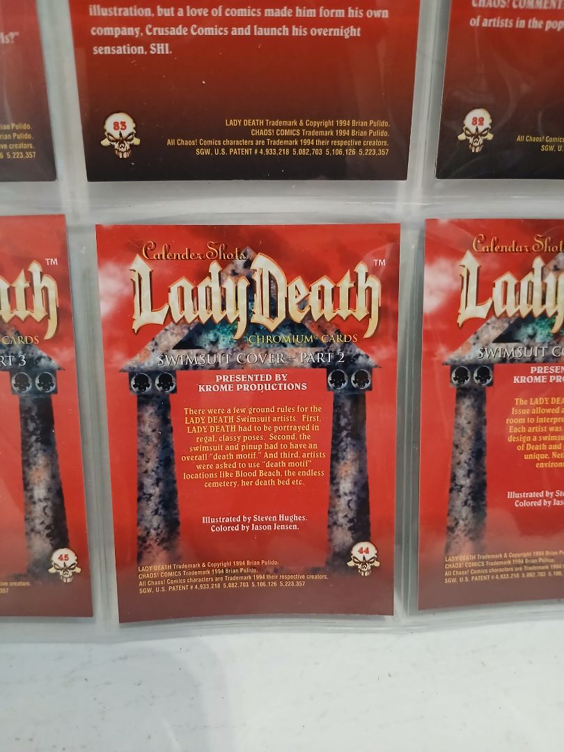 Lady Death Chromium Sets