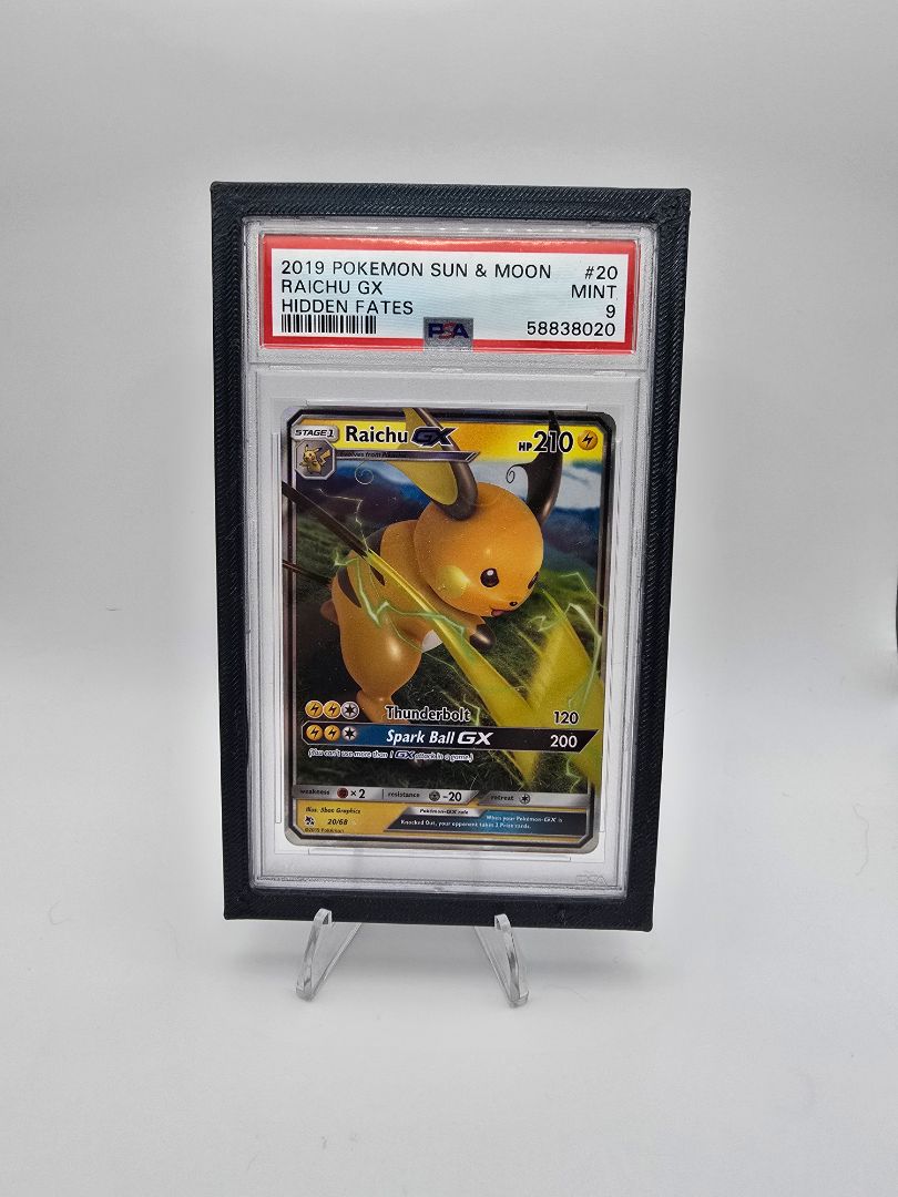 2019 Pokémon Raichu GX – Hidden Fates (#20) PSA 9 Mint
