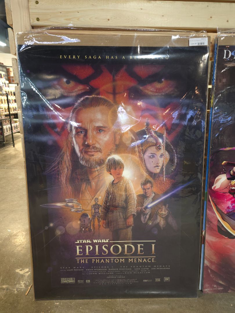 Star Wars The Phantom Menace SS 1-sht