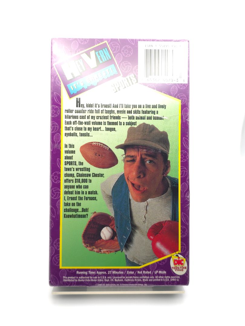 SEALED VHS Hey Vern It's Ernest! Sports