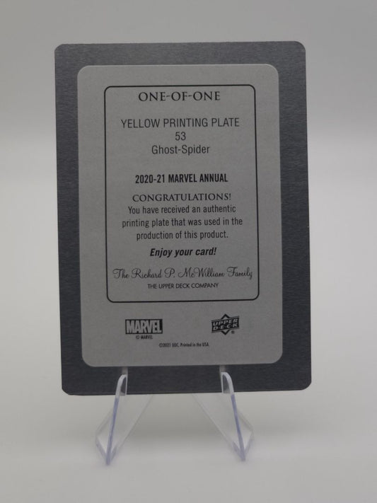 1/1 Ghost-Spider Hologram Printing Plate Yellow