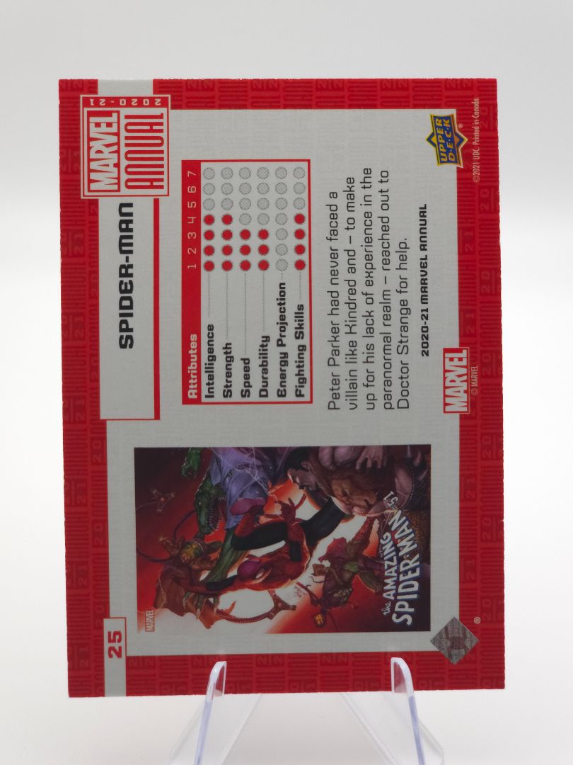 Marvel Annual 20-21 Spider-man Hologram 40/49