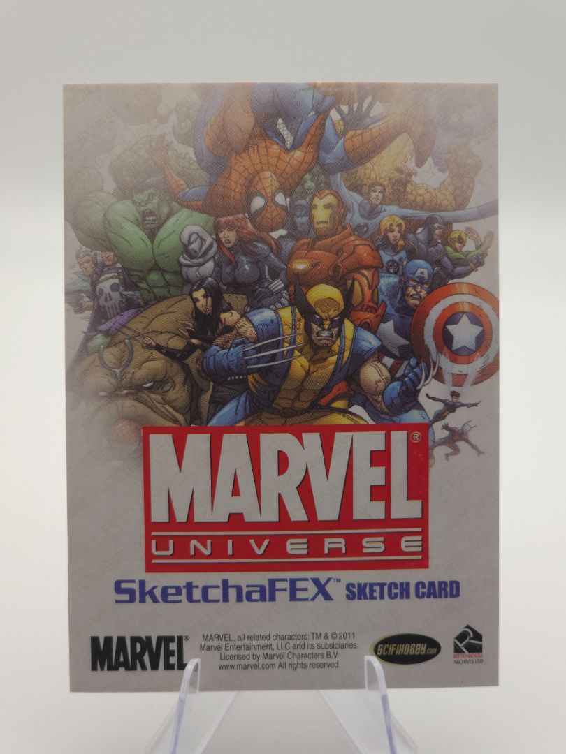 1/1 Spider-man Sketch Card by MJ San Juan 11'