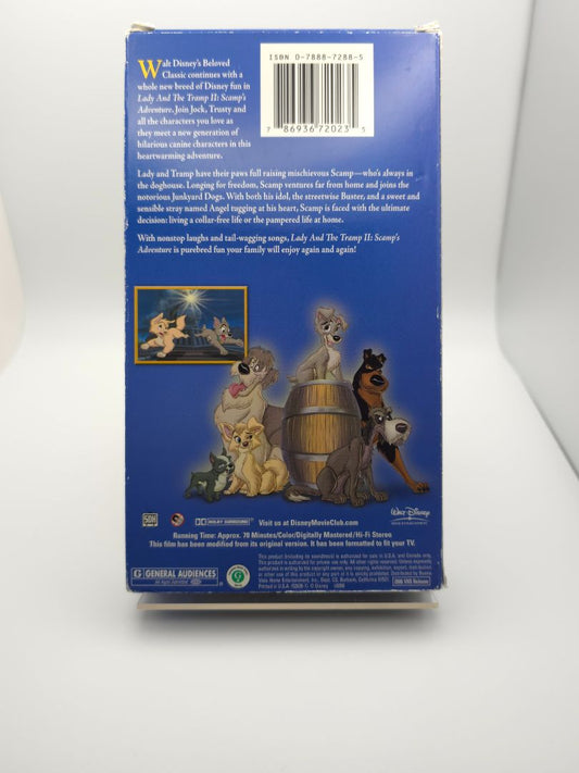 Lady & the Tramp 2 Disney Movie Club 06'