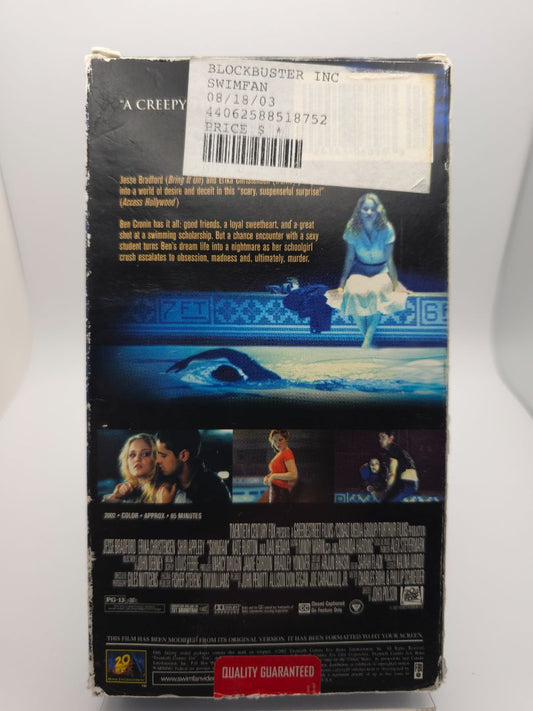 VHS Swimfan (Blockbuster Blue)