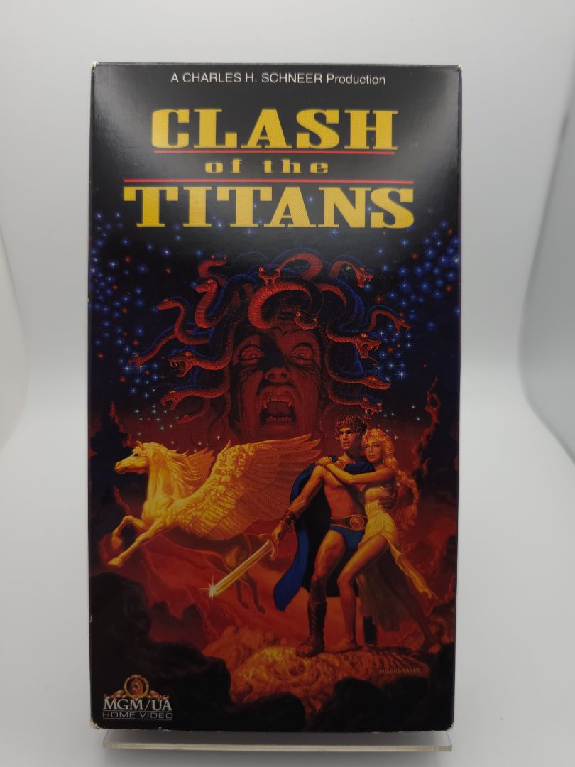 Clash of the Titan VHS
