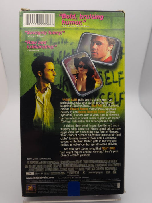 Fight Club VHS