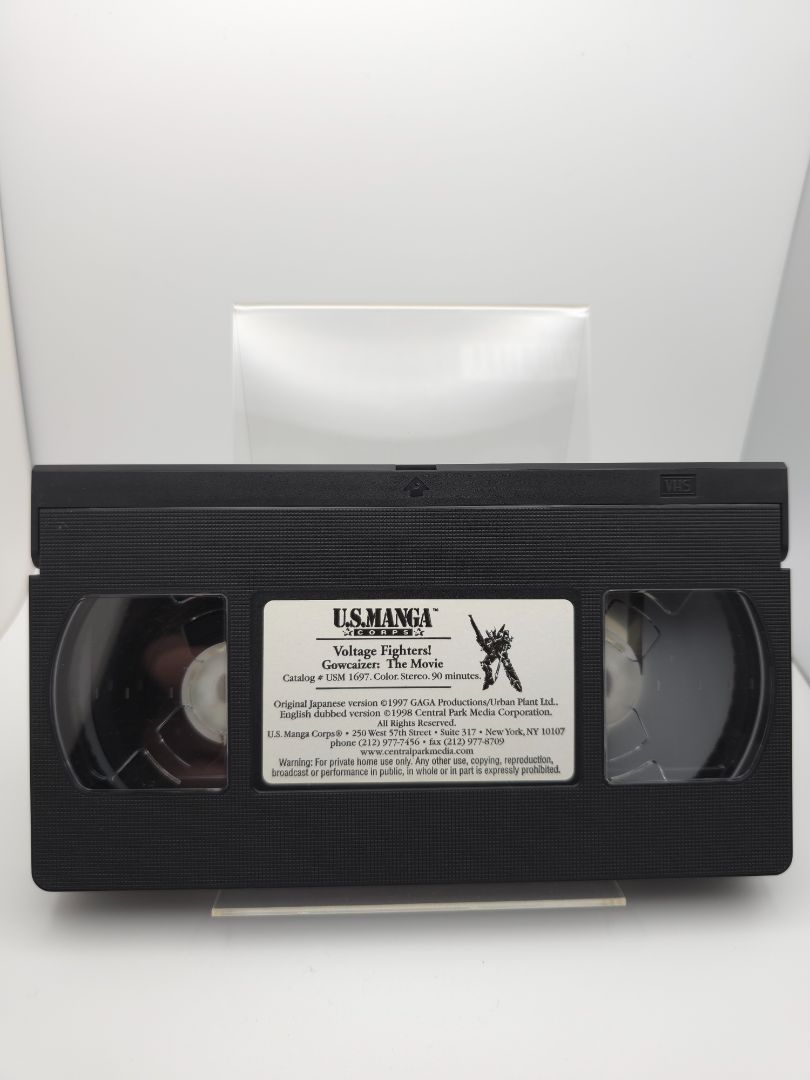 VHS Voltage Fighters Gowcaizer: The Movie