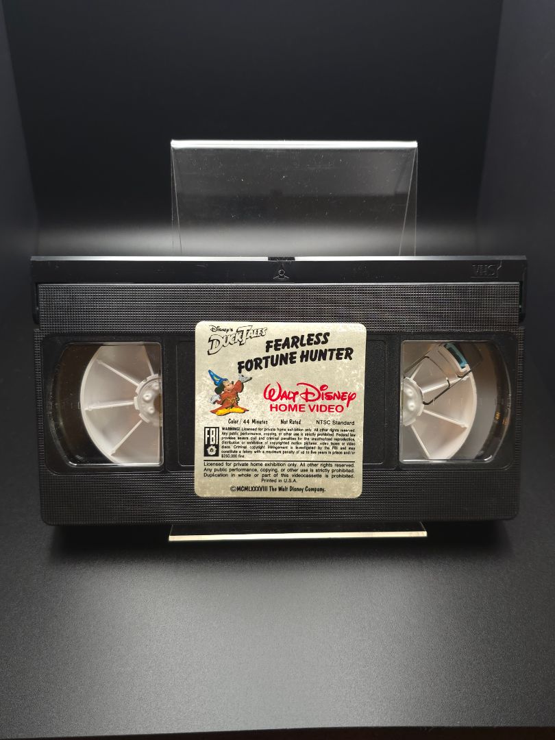 Duck Tales VHS Fearless Fortune Hunter