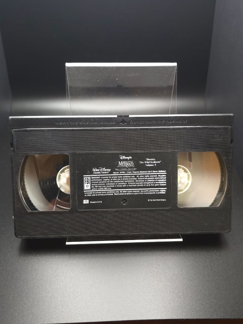 Little Mermaid Stormy the Seahorse VHS