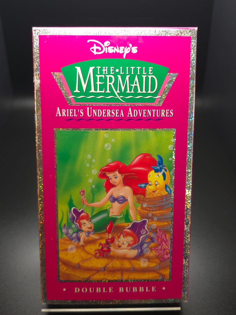 Little Mermaid Double Bubble VHS