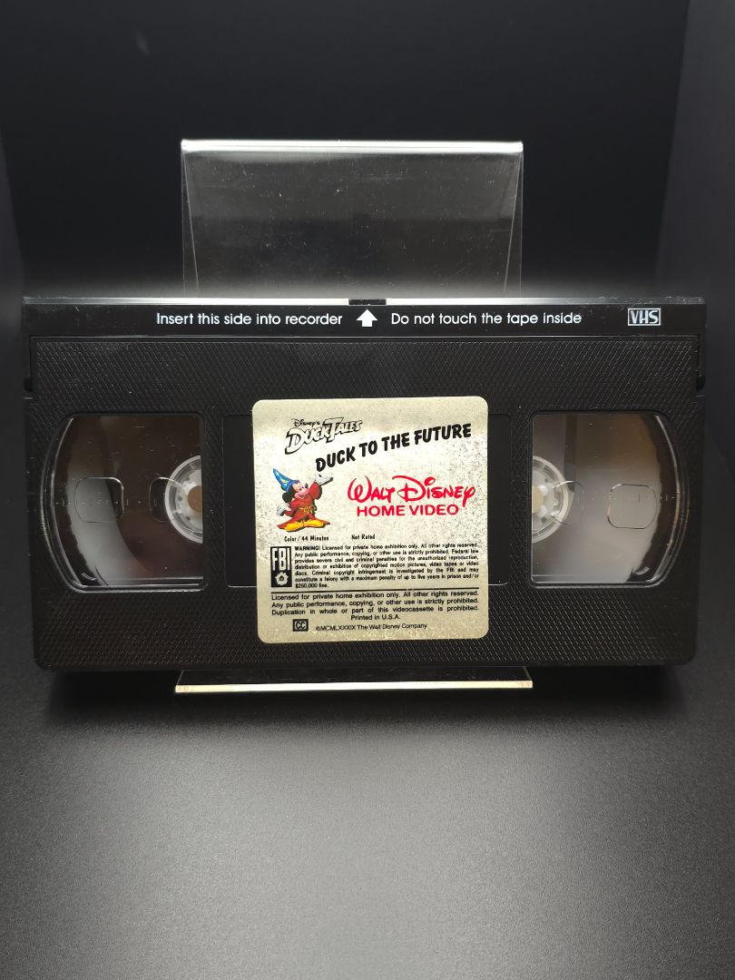Duck Tales Duck to the Future VHS
