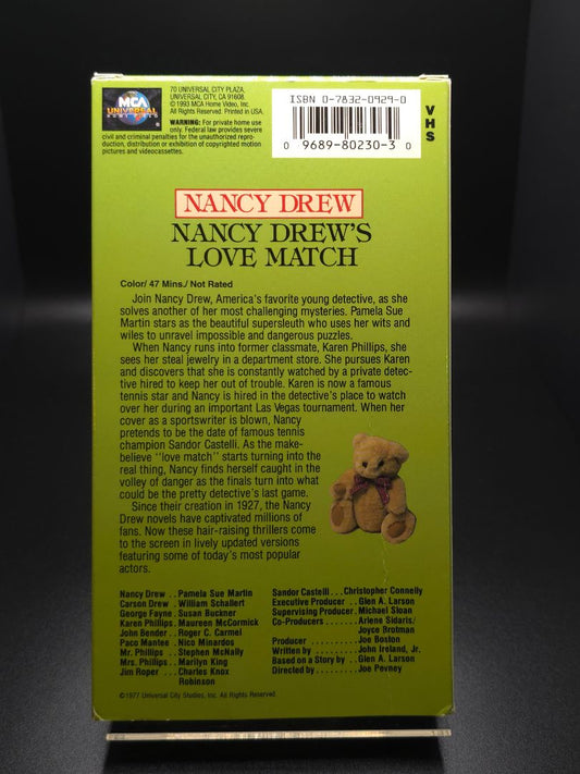 VHS Nancy Drew's Love Watch