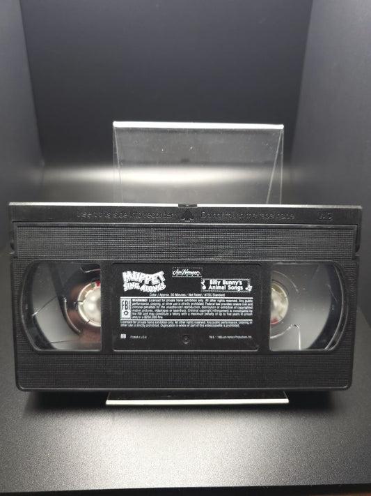 Muppets Sing-a-long VHS Billy Bunny's Animal Songs