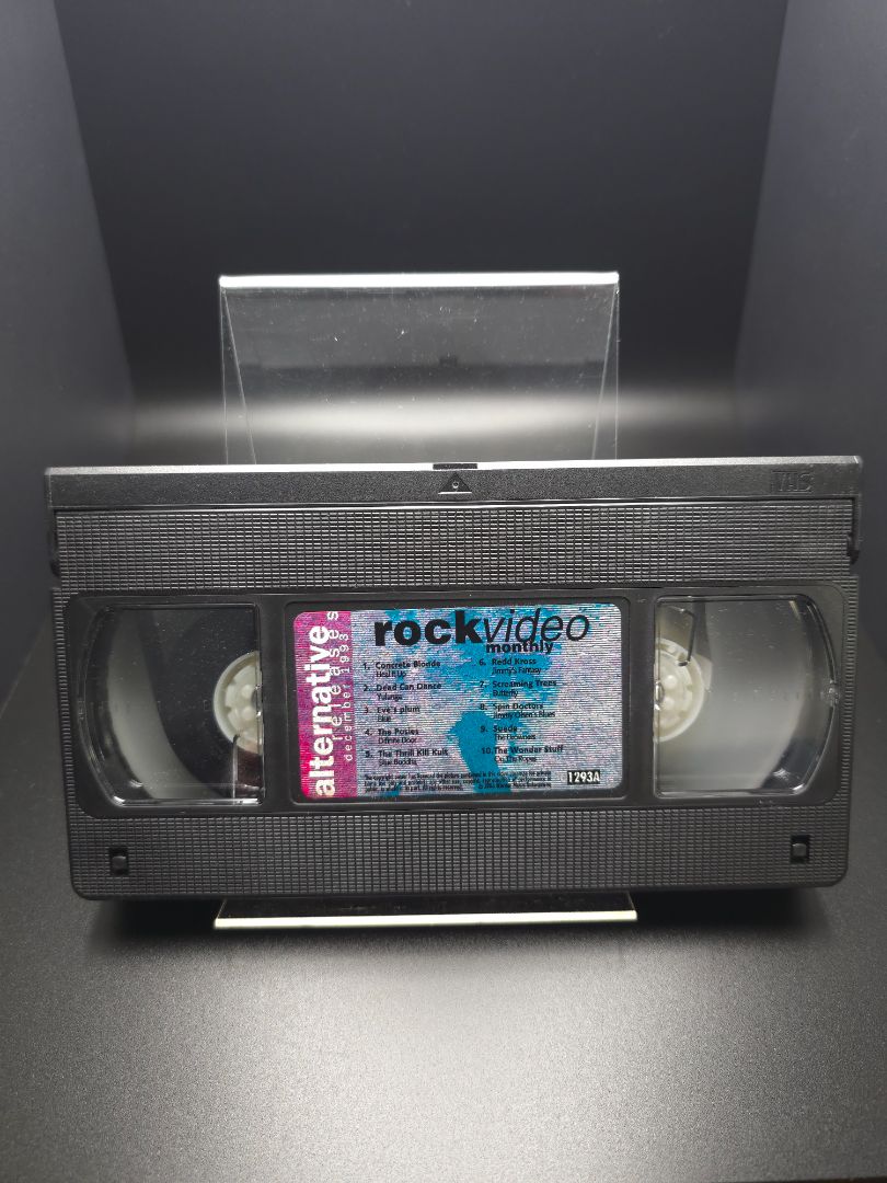 VHS Rock Video Monthly Dec '93
