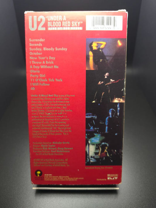 U2 Under a Blood Red Sky VHS