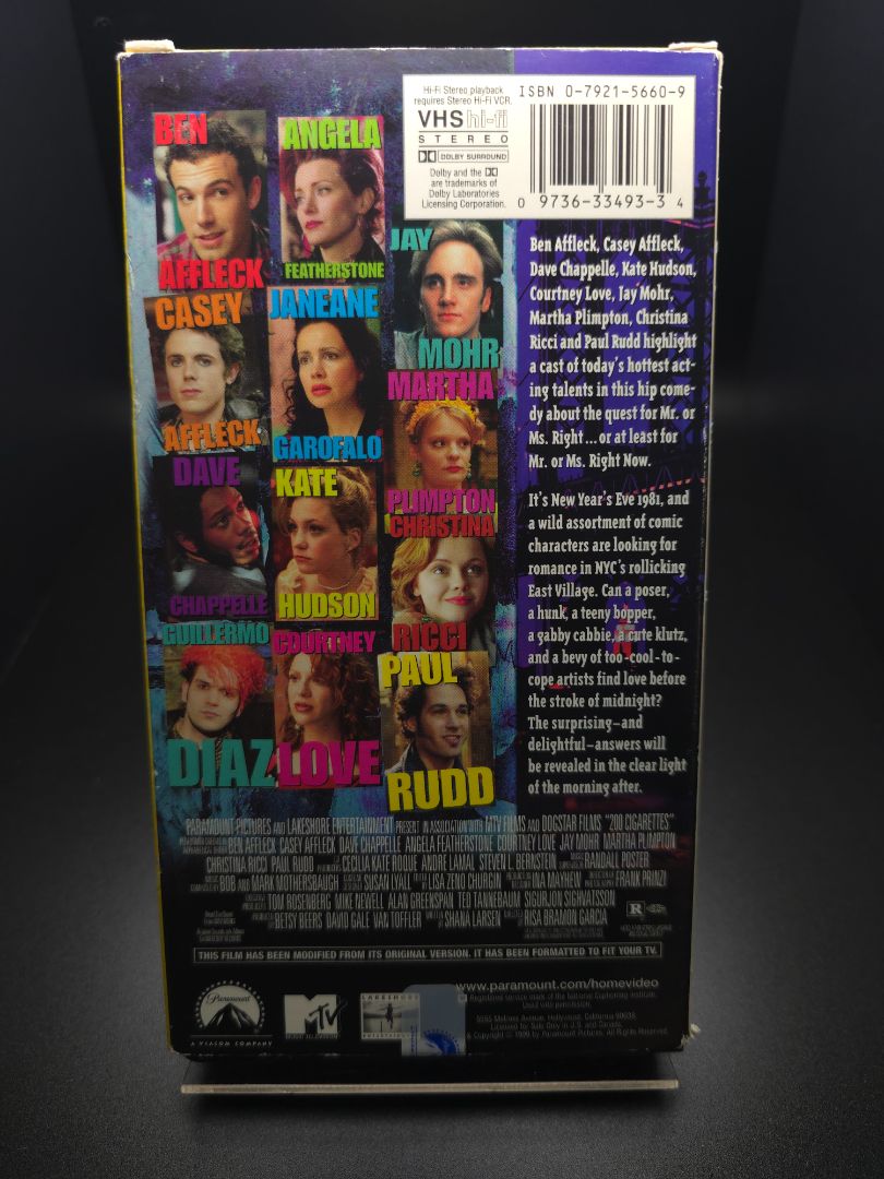 200 Cigarettes VHS