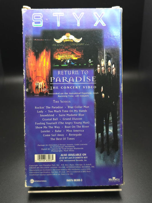 STYX- Return to Paradise Concert