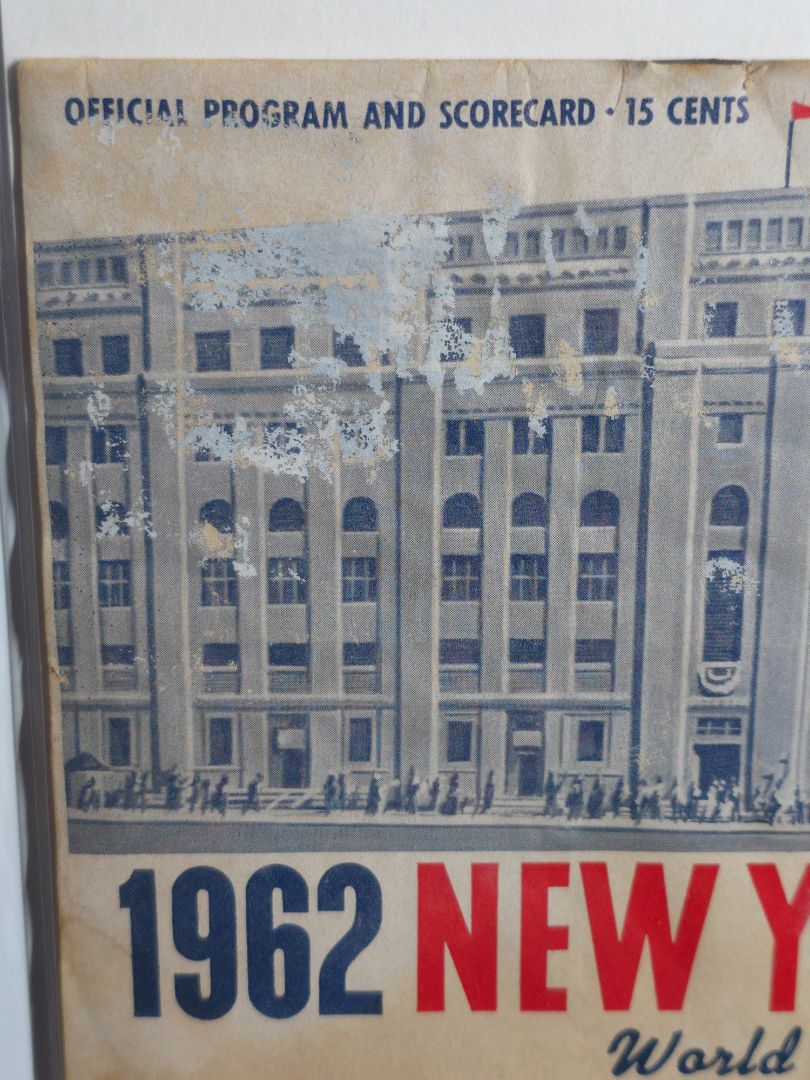 62' New York Yankees World Cup Program