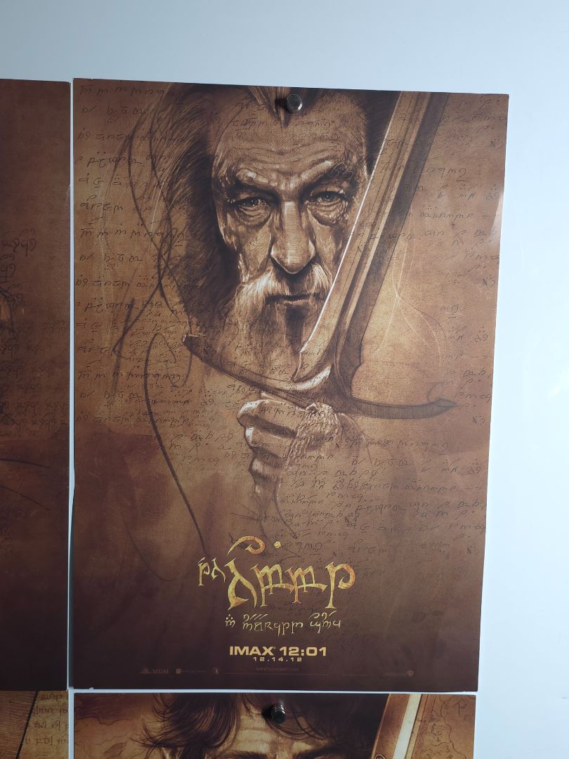 Hobbit, The (4x) Promo Posters