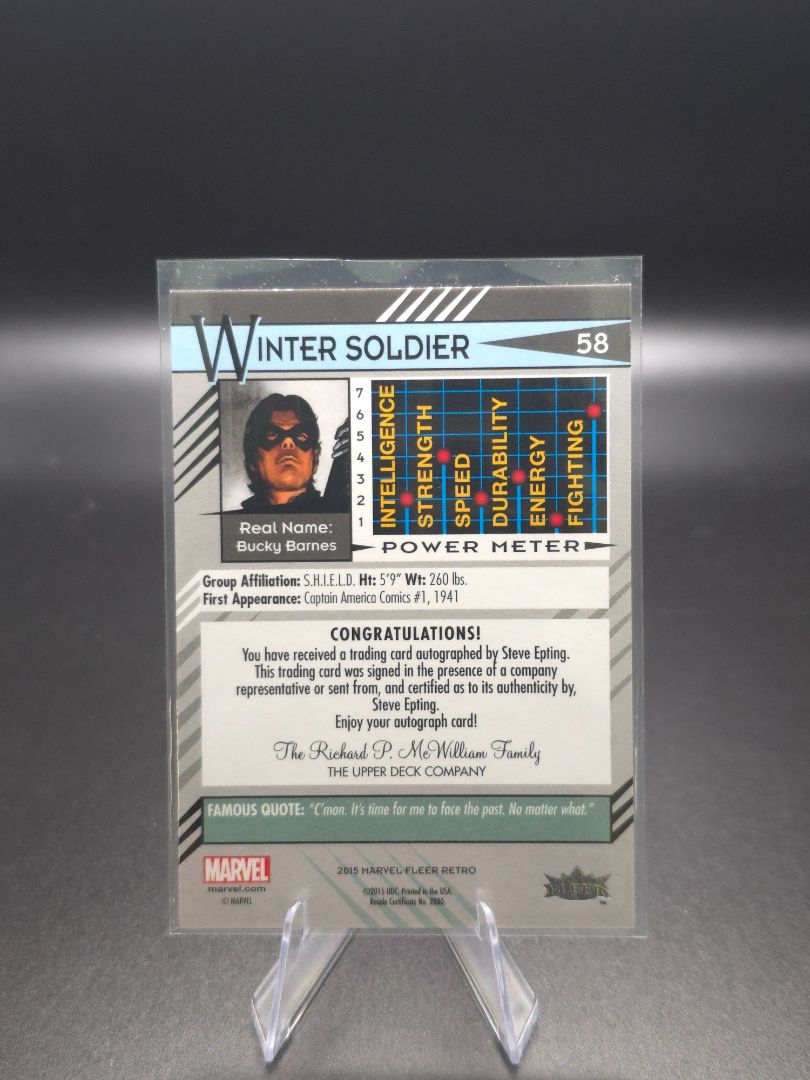 Steve Epting Winter Soldier Auto
