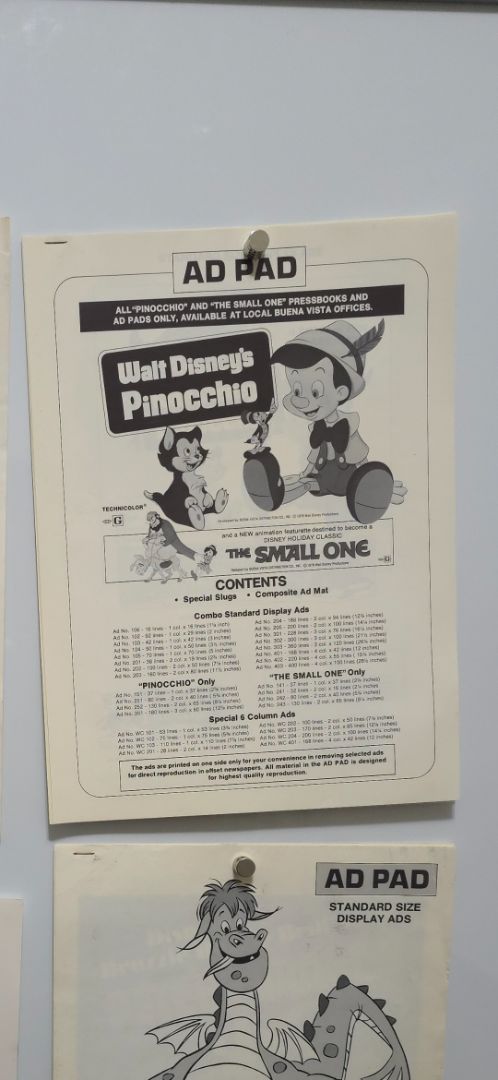 Pinocchio Presskit/Pressbook