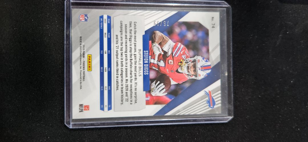 2023 Phoenix Stefon Diggs Orange /99