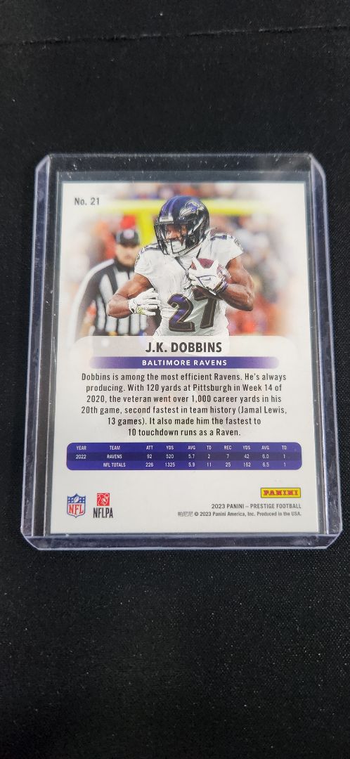 2023 Presitge J.K. Dobbins /399