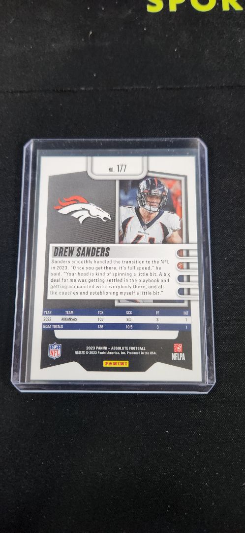 2023 Absolute Drew Sanders Red /499