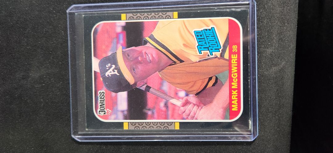 1987 Donruss. Mark McGwire Rated Rookie