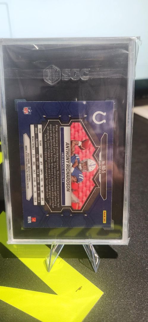 2023 Mosaic ND-5 Anthony Richardson NFL Debut Silver