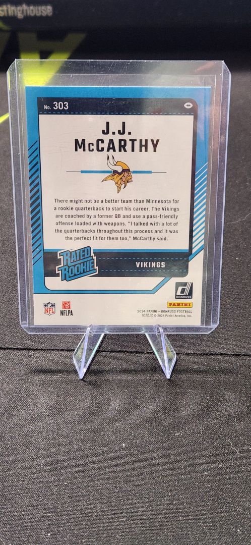 2024 Donruss J.J. McCarthy RC