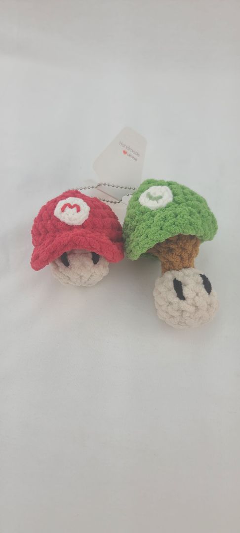 Handmade Fidget Inspired by Mario and Luigi -Set of 2