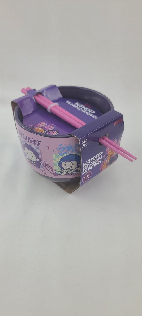 K Pop Demon Hunters Ramen Bowl Set