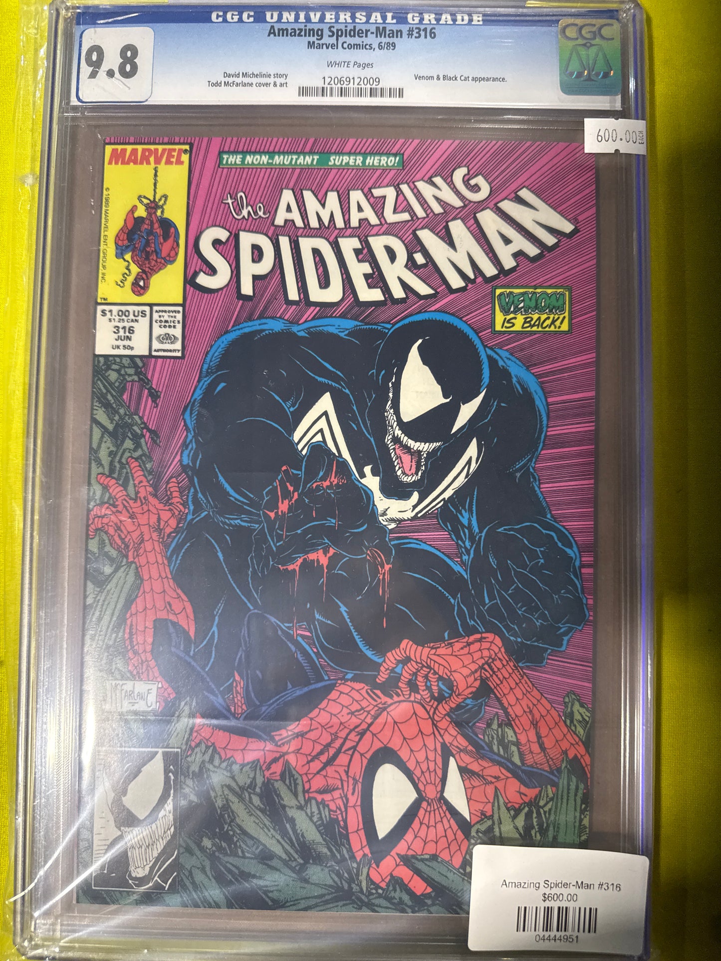Amazing Spider-Man #316 CGC 9.8