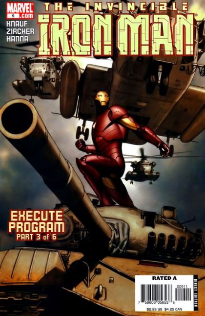 Iron Man, Vol. 4 #9A Direct Edition