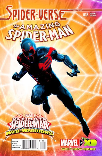 The Amazing Spider-Man, Vol. 3 #13B Jeff Wamester Web Warriors Variant Cover