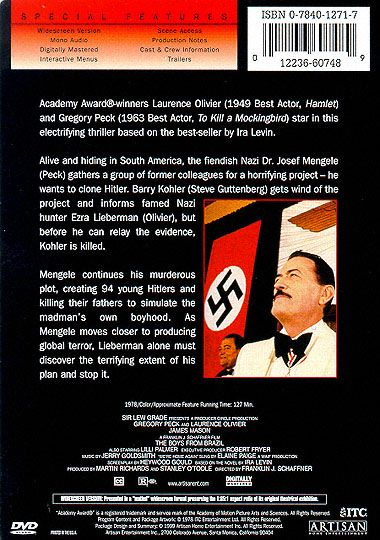 The Boys from Brazil (1978) - DVD