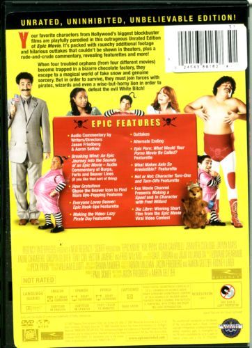 Epic Movie (2007) Unrated Edition - DVD