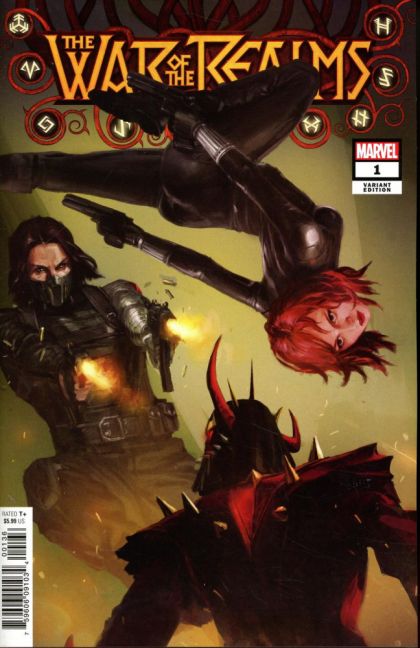 War of the Realms #1W Variant Peyong Jun Park Cover