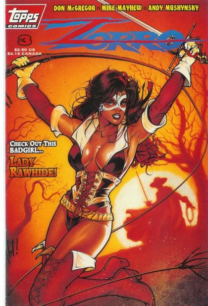 Zorro (Topps Comics) #3A Regular Edition