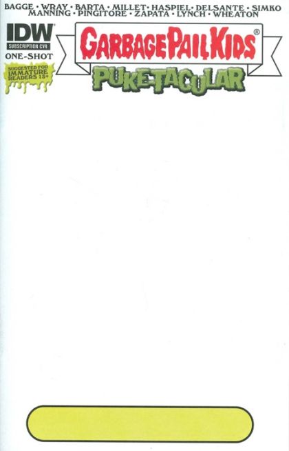 Garbage Pail Kids Comic Book Puketacular #1C