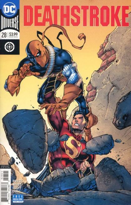 Deathstroke, Vol. 4 #28B Variant Shane Davis & Michelle Delecki Cover