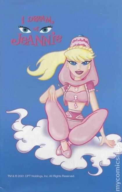 I Dream of Jeannie (Airwave Comics) #1D Cartoon cover
